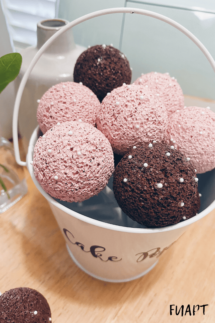 DIY Fake Cake Pops