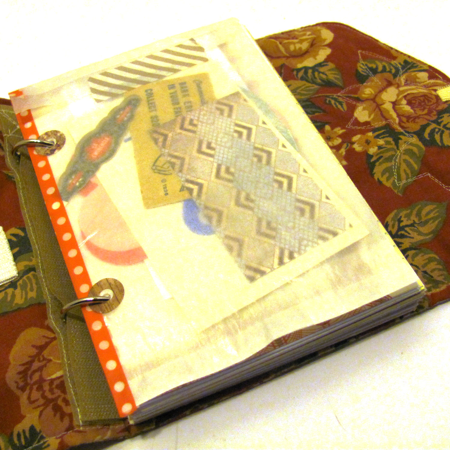 How to make Fabric Art Journals From Victory Road
