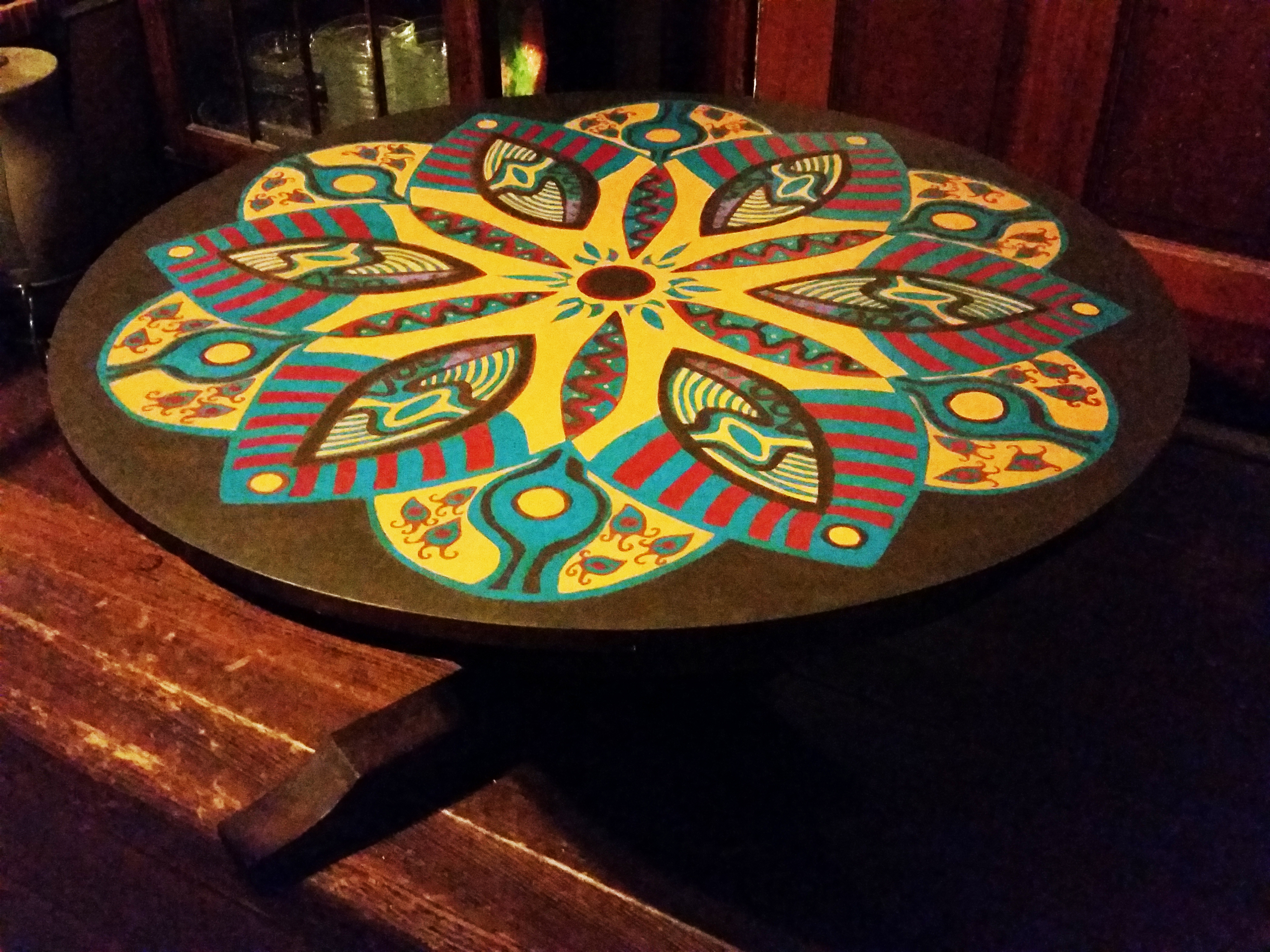Mandala Coffee Table From Victory Road