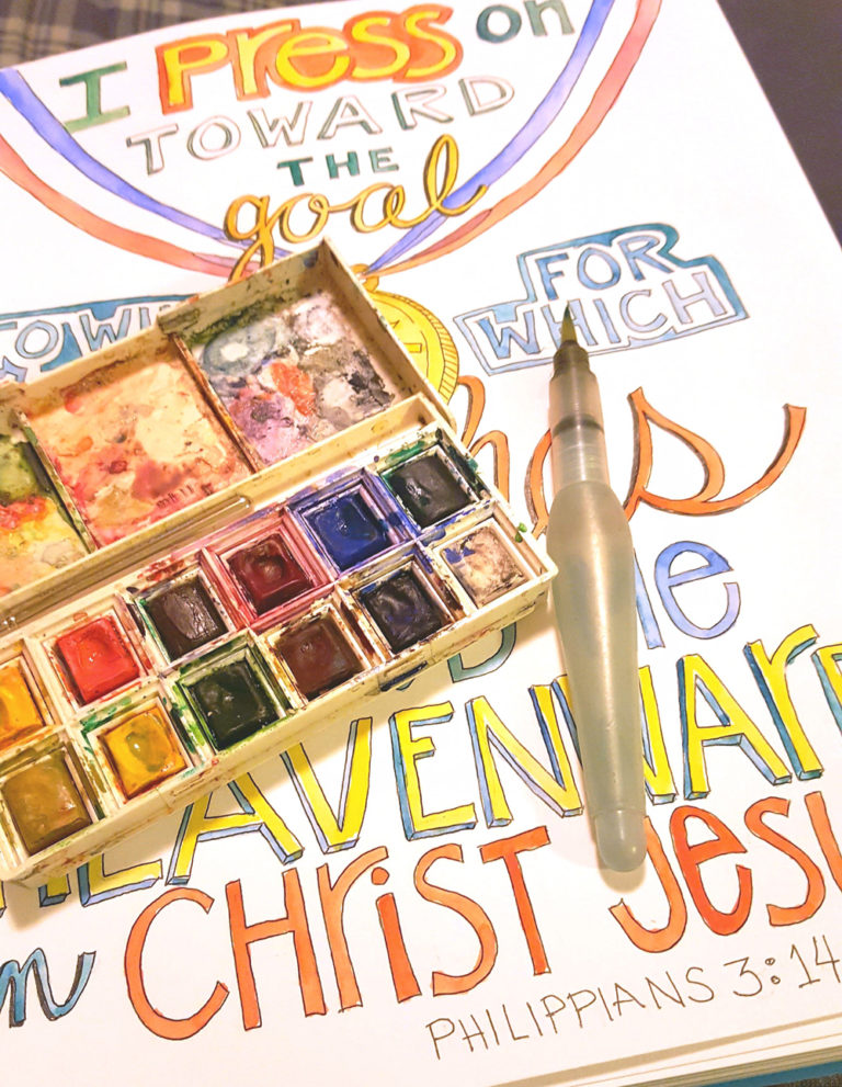 Press on Toward the Goal Coloring Page From Victory Road