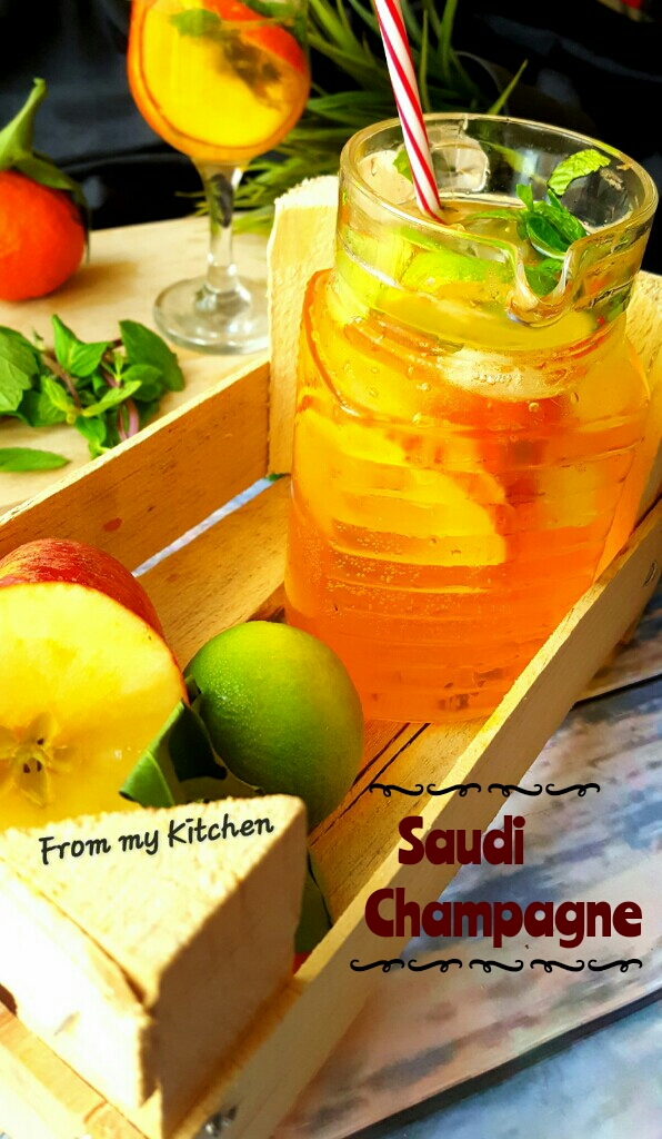Saudi Champagne From My Kitchen