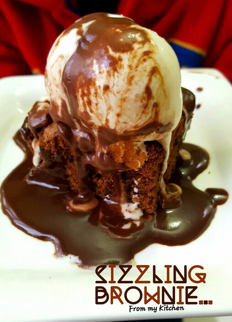 Sizzling Brownie From My Kitchen