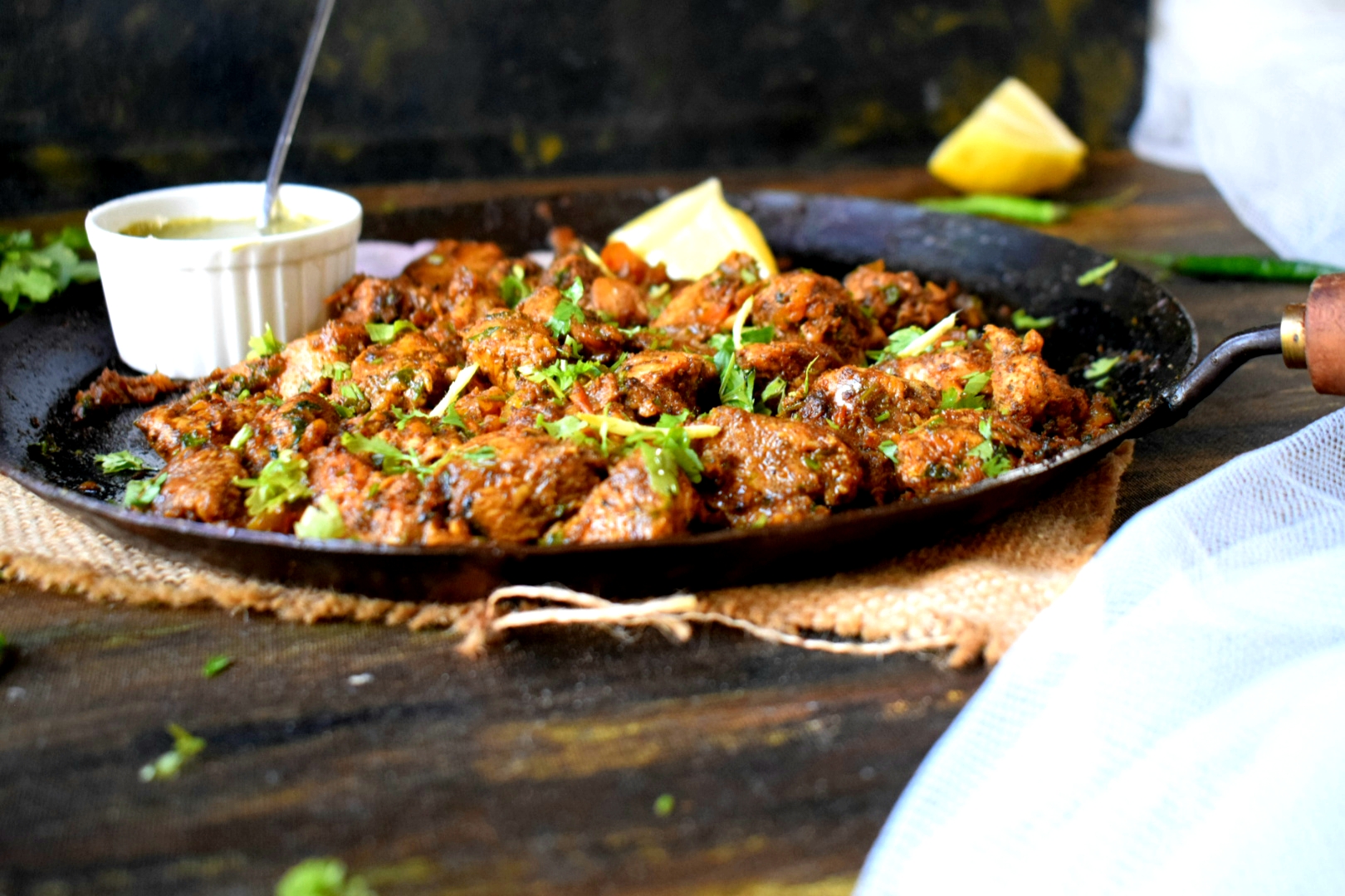 Tawa Chicken From My Kitchen