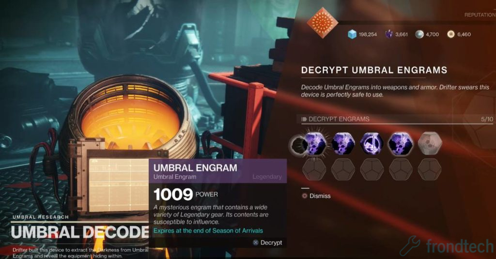 Destiny 2 Where to farm and decode Umbral Engrams
