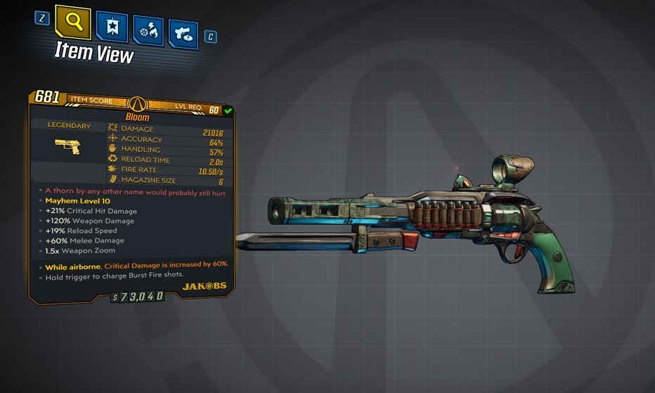 Borderlands 3 (BL3) How to get Bloom