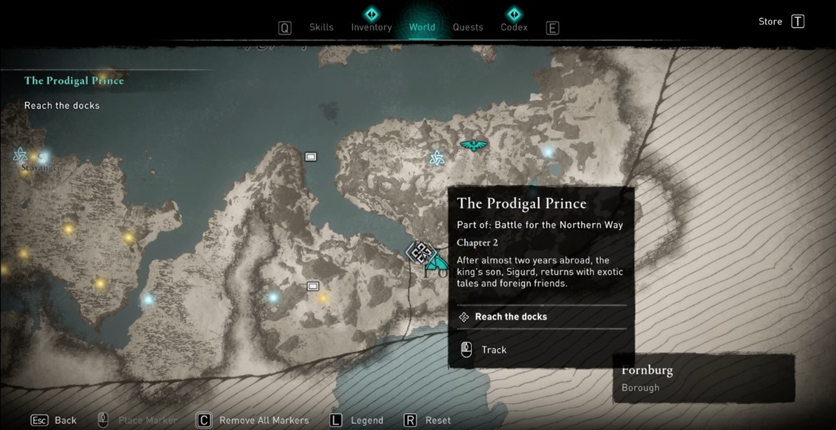 Assassin's Creed (AC) Valhalla The Prodigal Price Quest Bugged