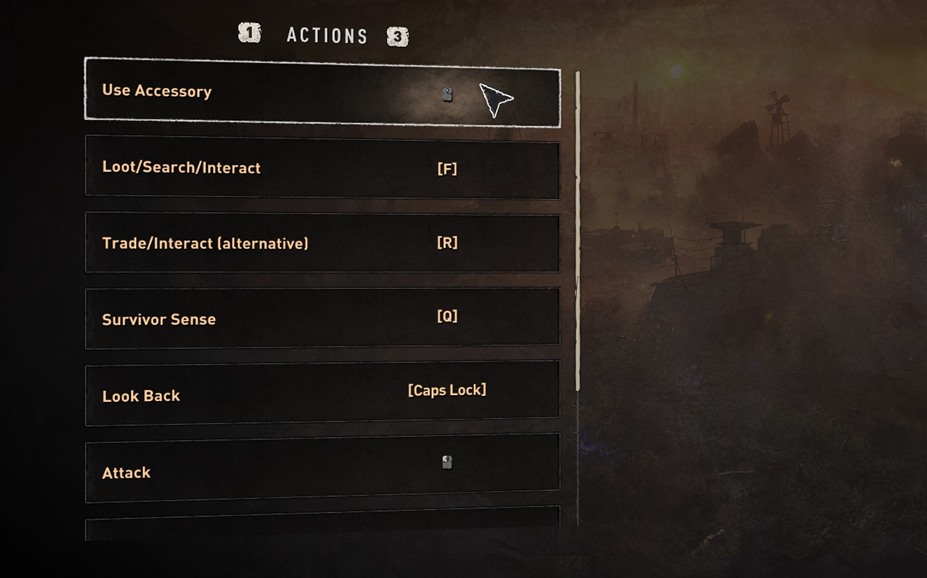 Dying Light 2 Control and Key Bindings