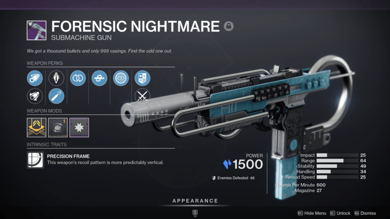 Top 14 how to get forensic nightmare destiny 2
