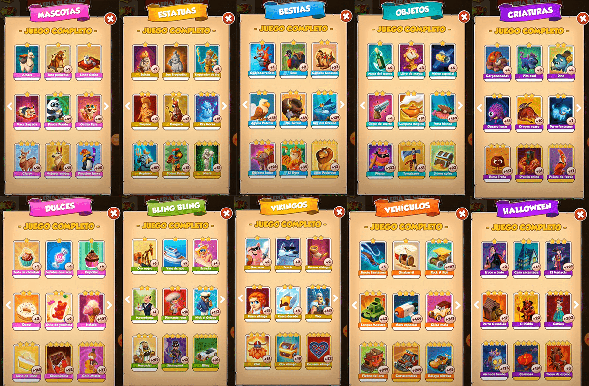 Letters Coin Master definitive guide to complete the collections