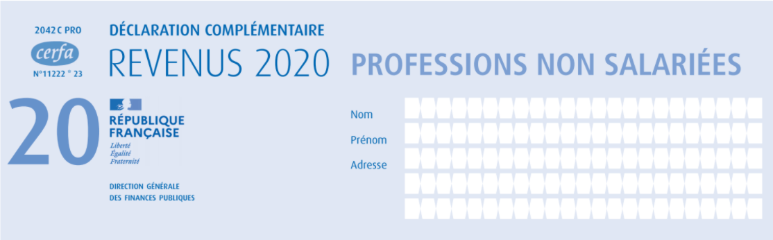 Declaration Revenu 2020