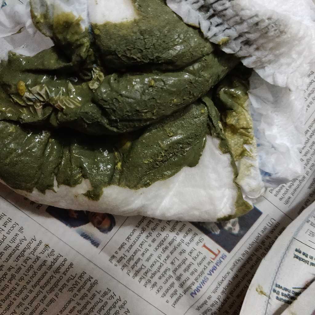 my baby have 7 months completed now..but his stool colour is green