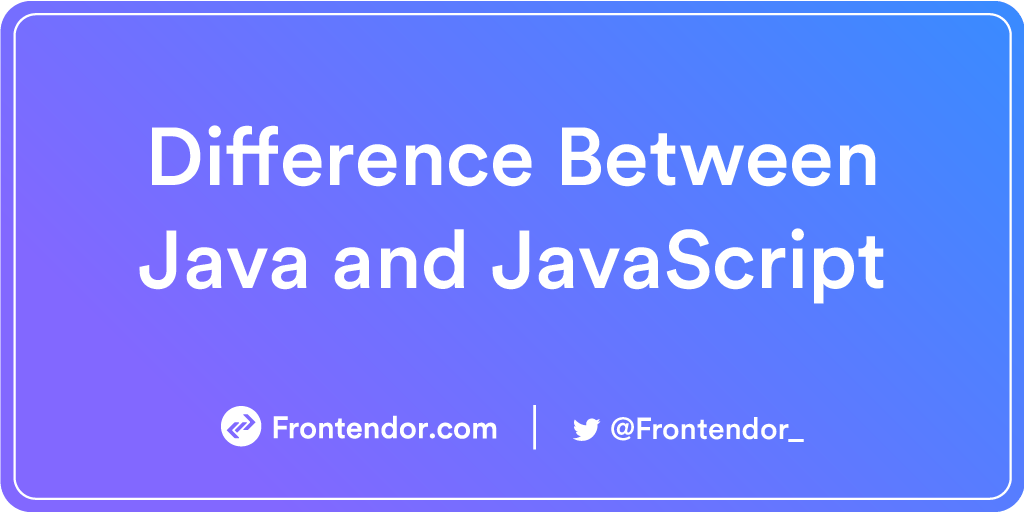 Java vs javascript babylinda