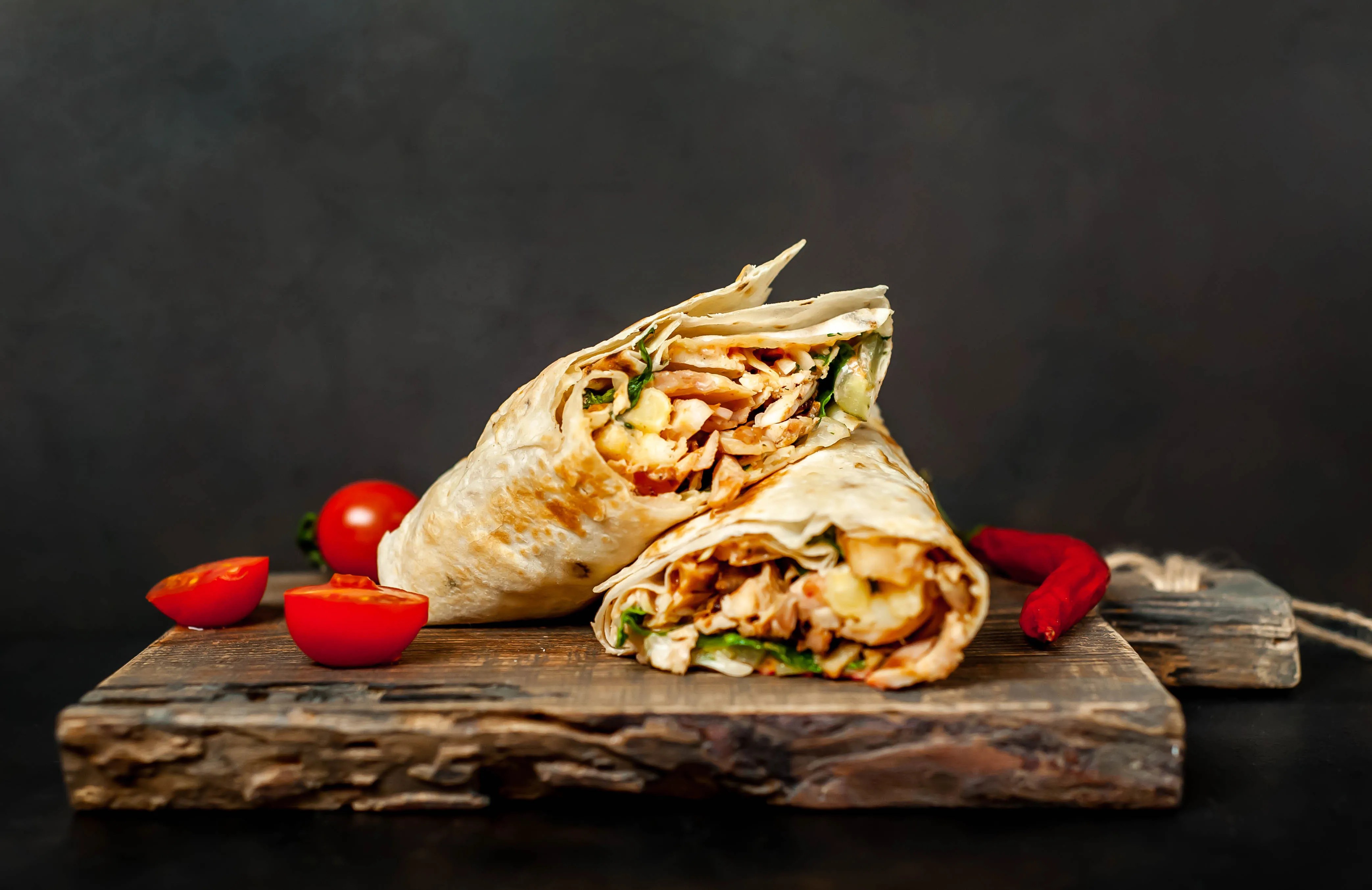 Receita de burrito de frango Frontera