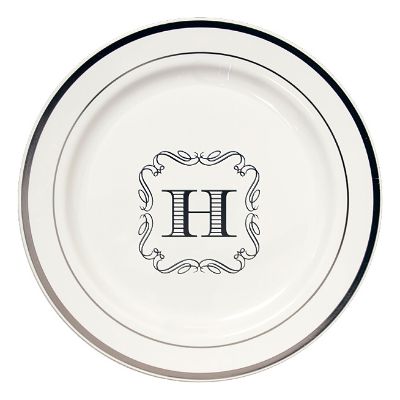 Premium Round Personalized Dinner Plates Frontgate