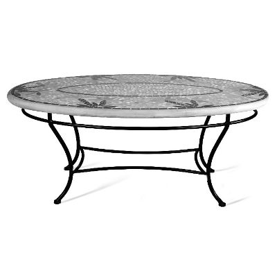 Outdoor Travertine Table Frontgate