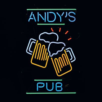Custom Neon Pub Sign Frontgate