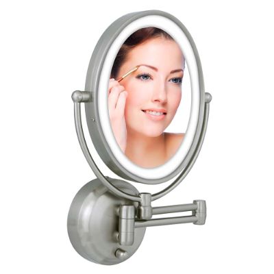 Oval LED Lighted Wall Mirror Frontgate