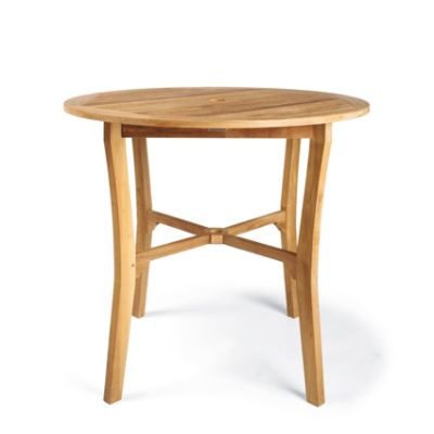 Teak Umbrella Hole Table Frontgate