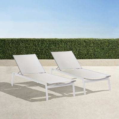 Newport Set of Two Chaise Lounge Chairs Frontgate