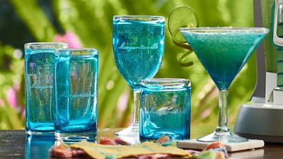Margaritaville Ocean Breeze Highball Glasses, Set of Four Frontgate