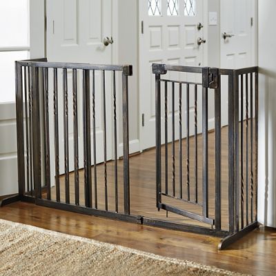 34"H Freestanding Pet Barrier with Gate Frontgate