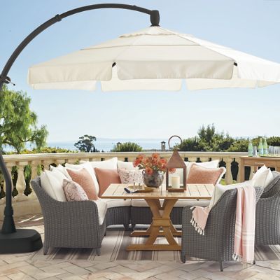 11' Cantilever Round Side Mount Umbrella Frontgate