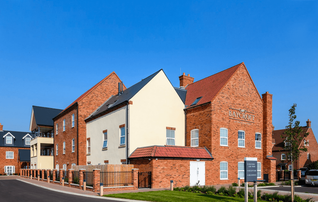Luxury care home completed at Kempston, Bedfordshire for Baycroft