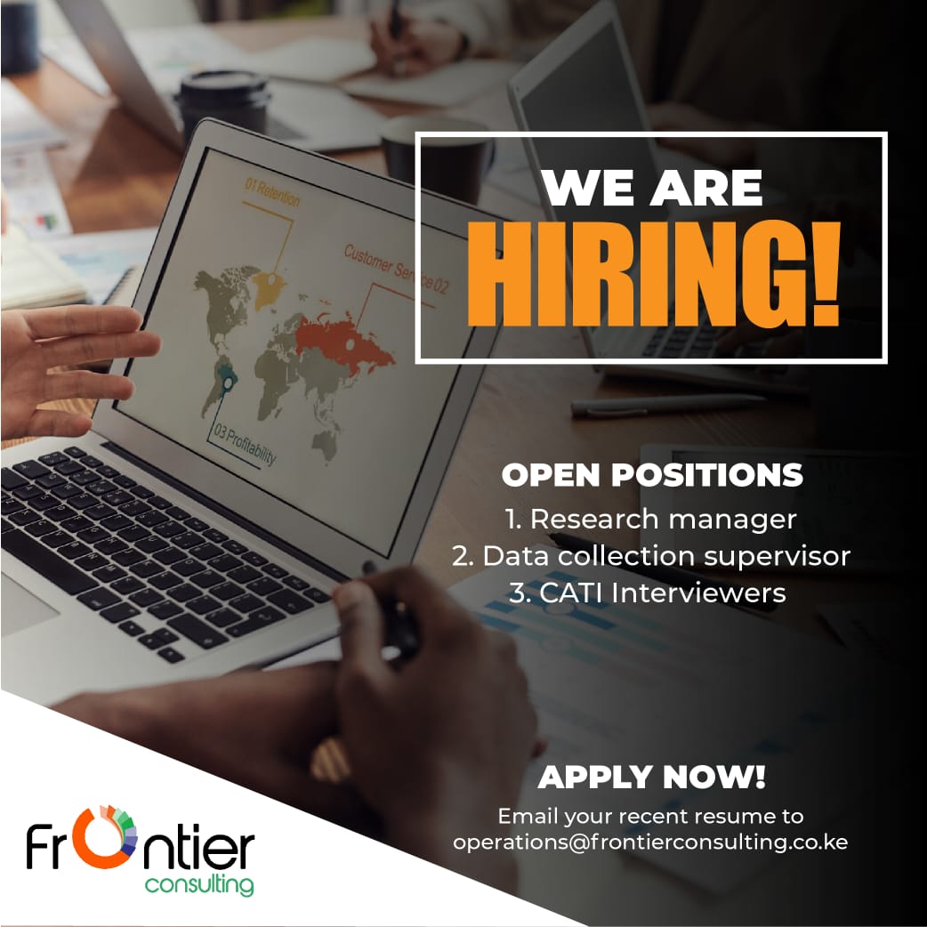 We’re Hiring Frontier Consulting