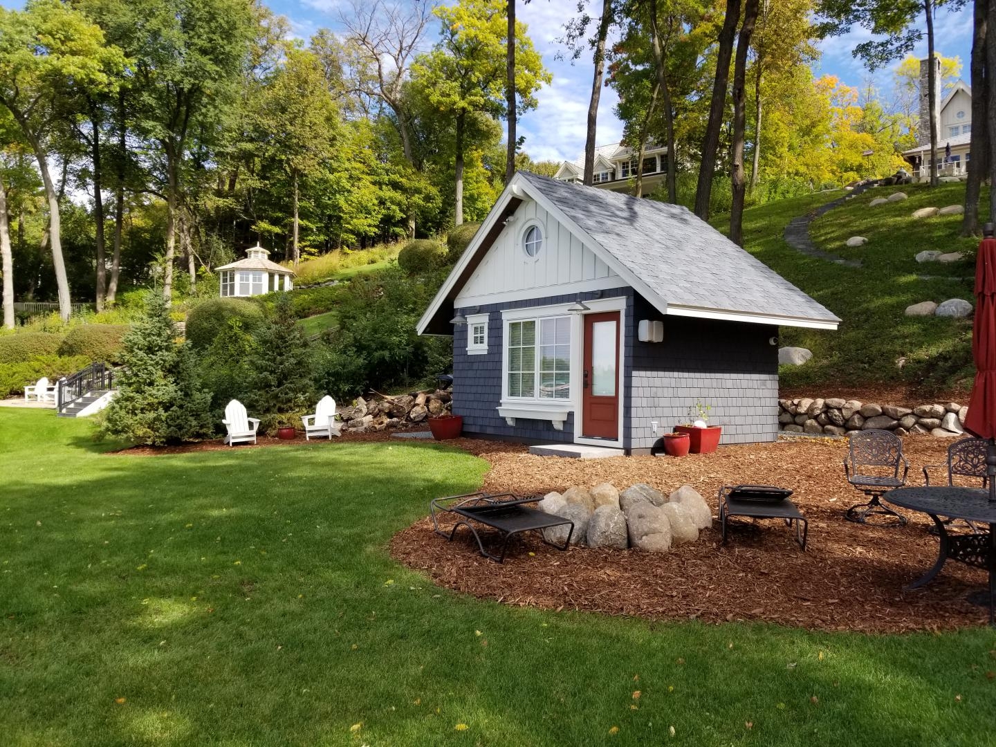 Lake Boat House Frontier Custom Builders