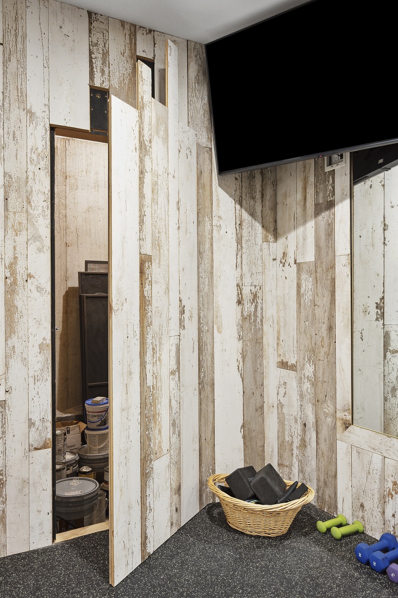 Monticello Rustic Basement Remodel Frontier Custom Builders