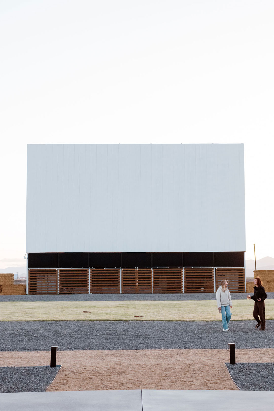 80′ Screen & Neon Sign Frontier DriveInn in Center, Colorado