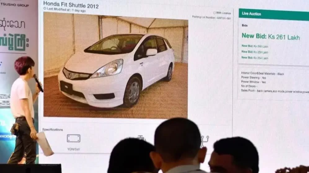 Myanmar's first auto auction helps polish usedcar market Frontier