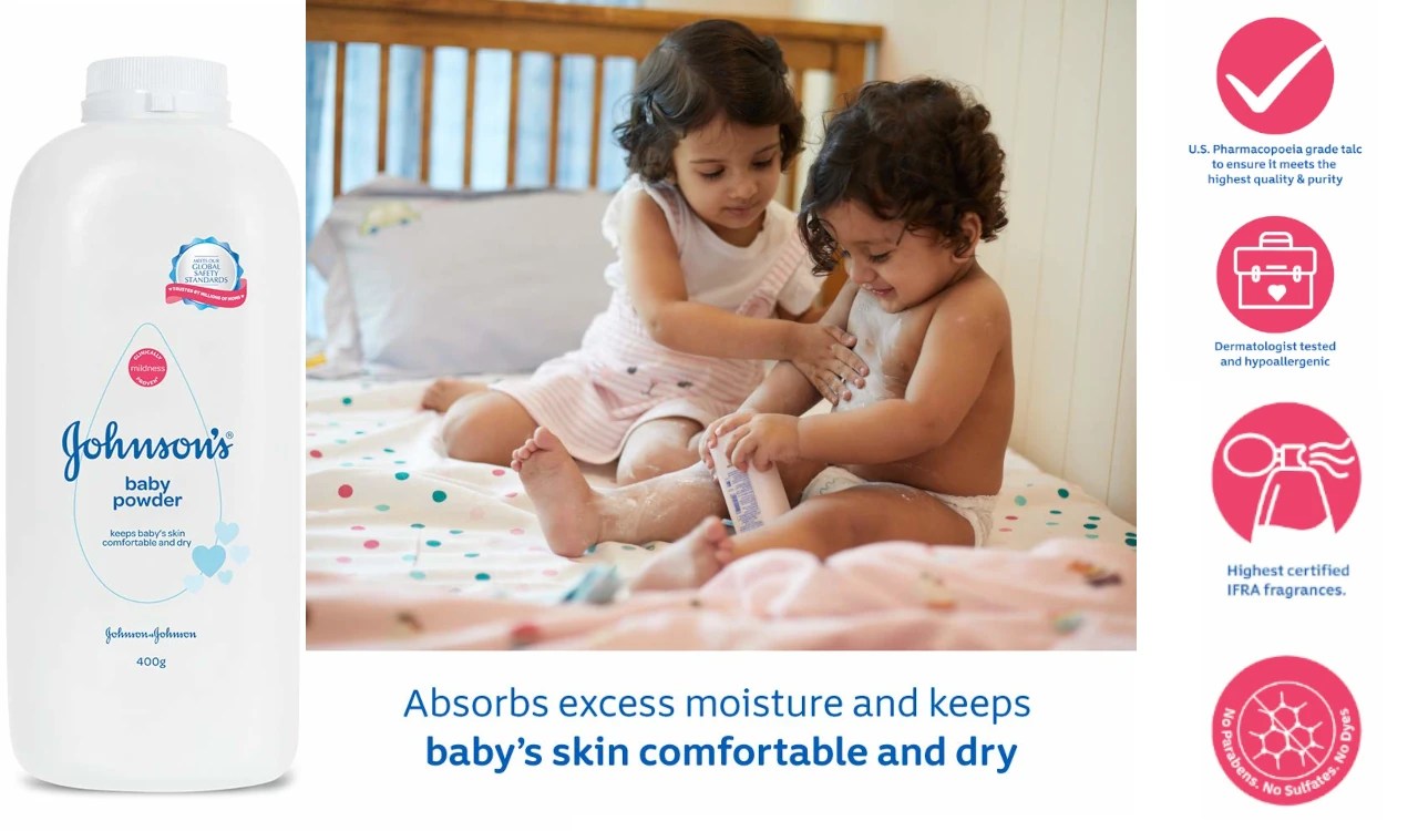 Consumers think Johnson & Johnson Baby powder causes cancer; company