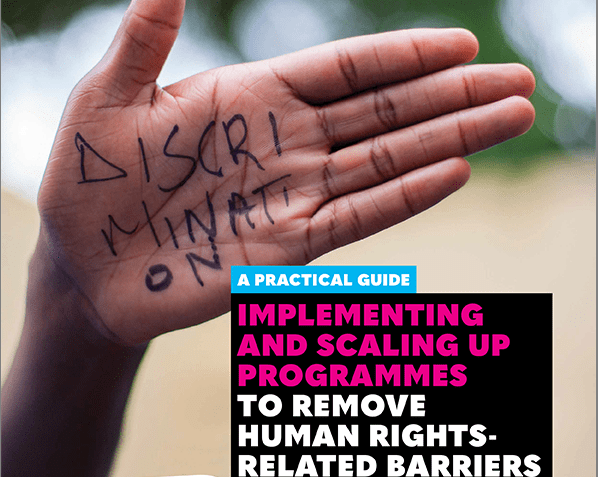 Implementing and scaling up programmes to remove human rightsrelated
