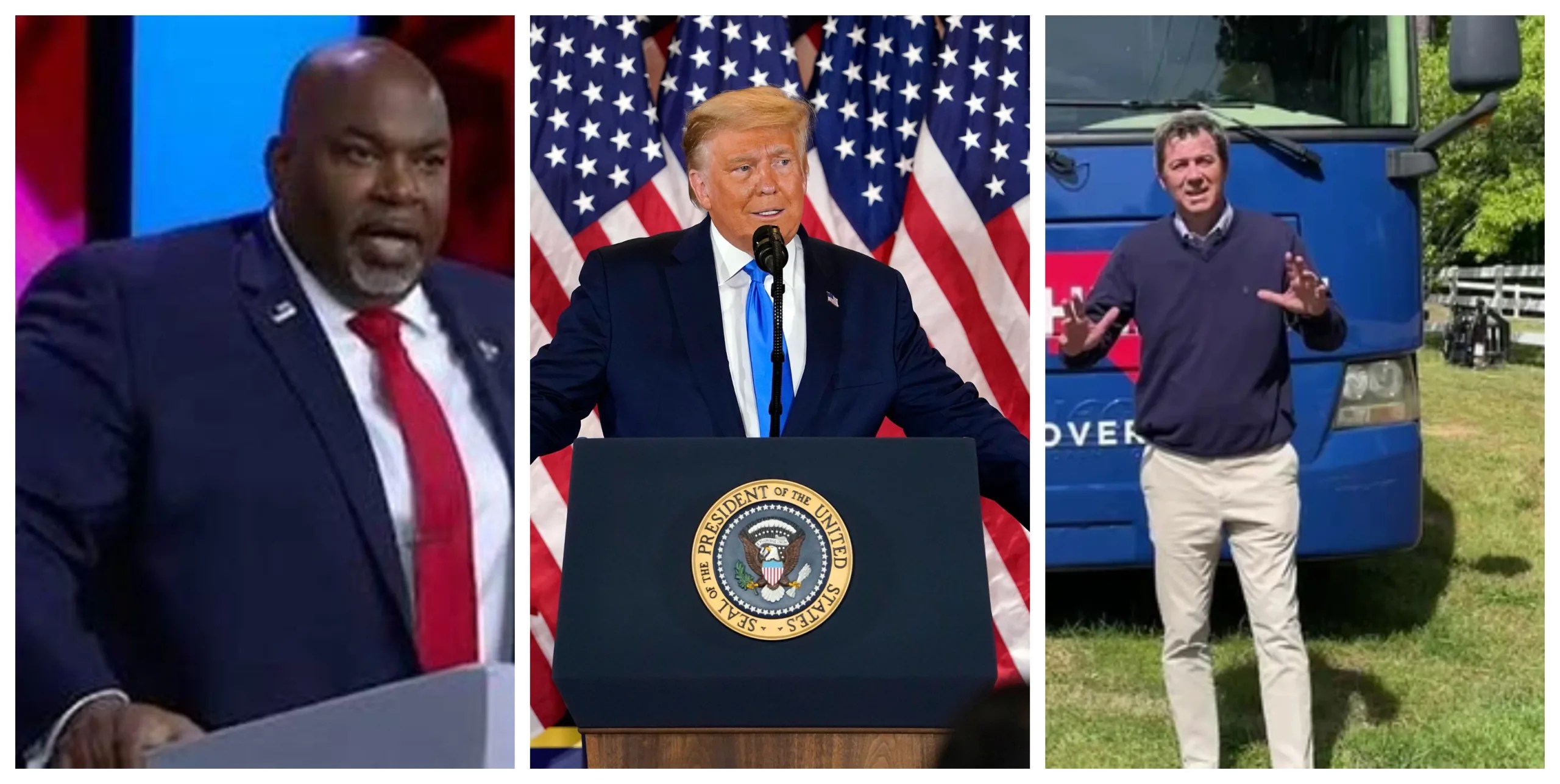 President Trump Endorses Mark Robinson For NC Governor, Robinson Shouts