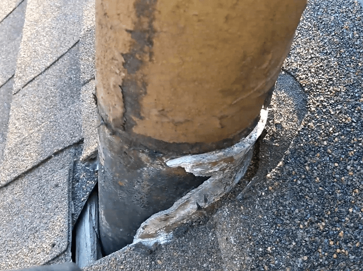 Squirrel Chew Lead Flashing Squirrel Removal & Repair Akron/Canton