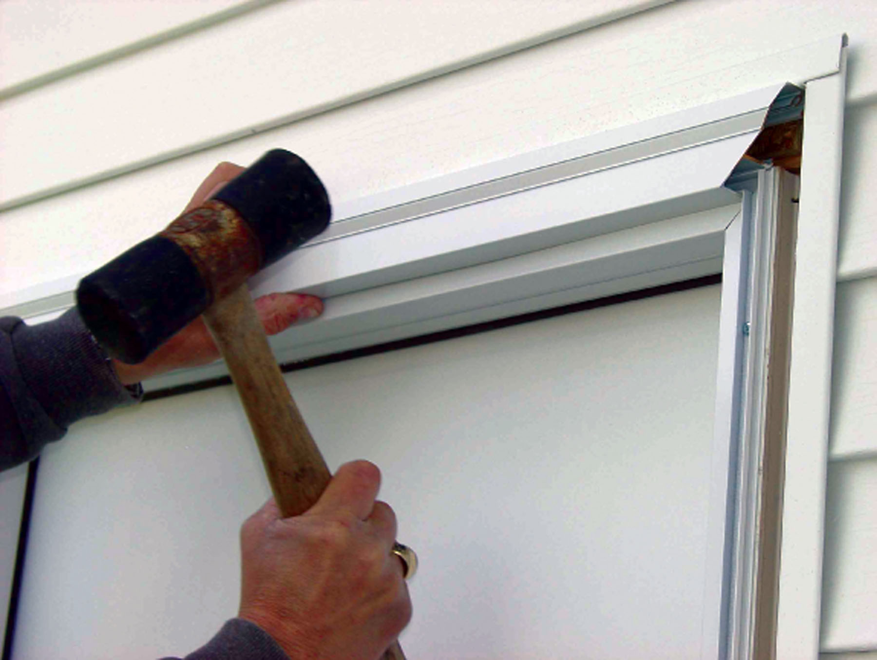 Remodel Entry Door Frame Cladding Frontline Bldg. Products Inc.