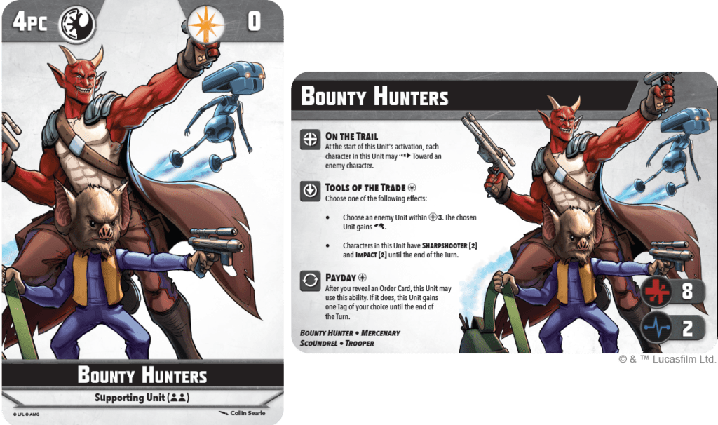 A Deep Dive into Star Wars Shatterpoint’s Bounty Hunters