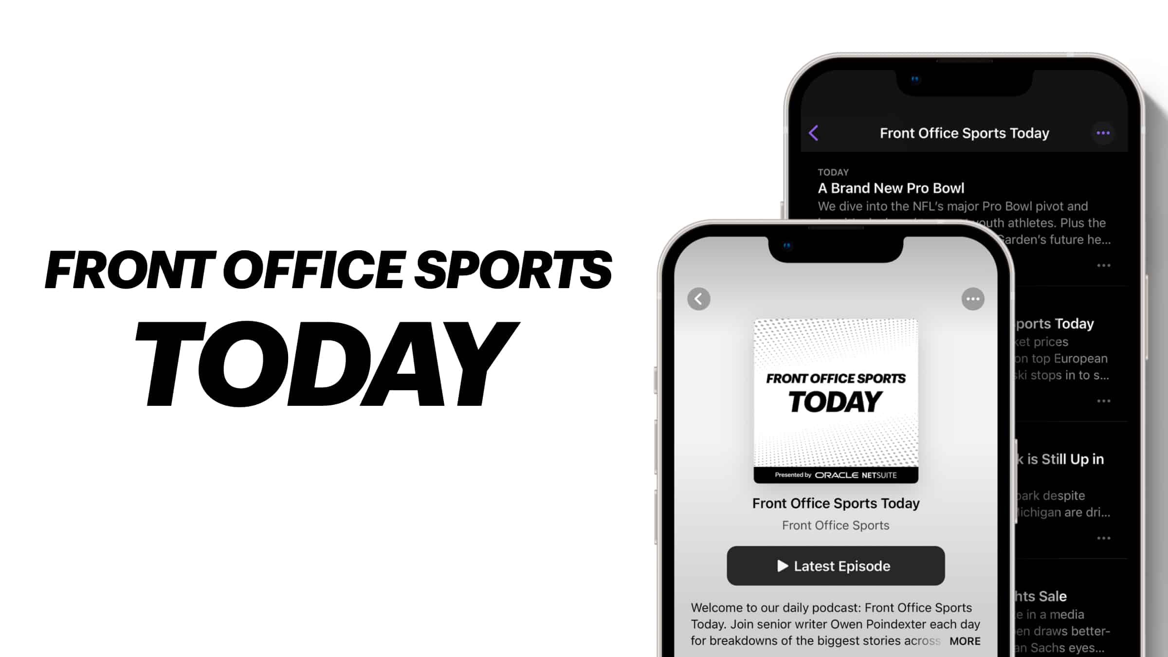 Front Office Sports Today Front Office Sports