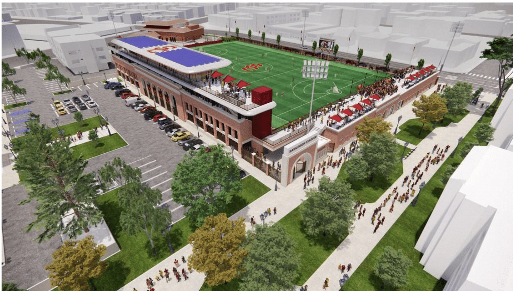 USC to Build 38 Million Women’s Soccer, Lacrosse Stadium