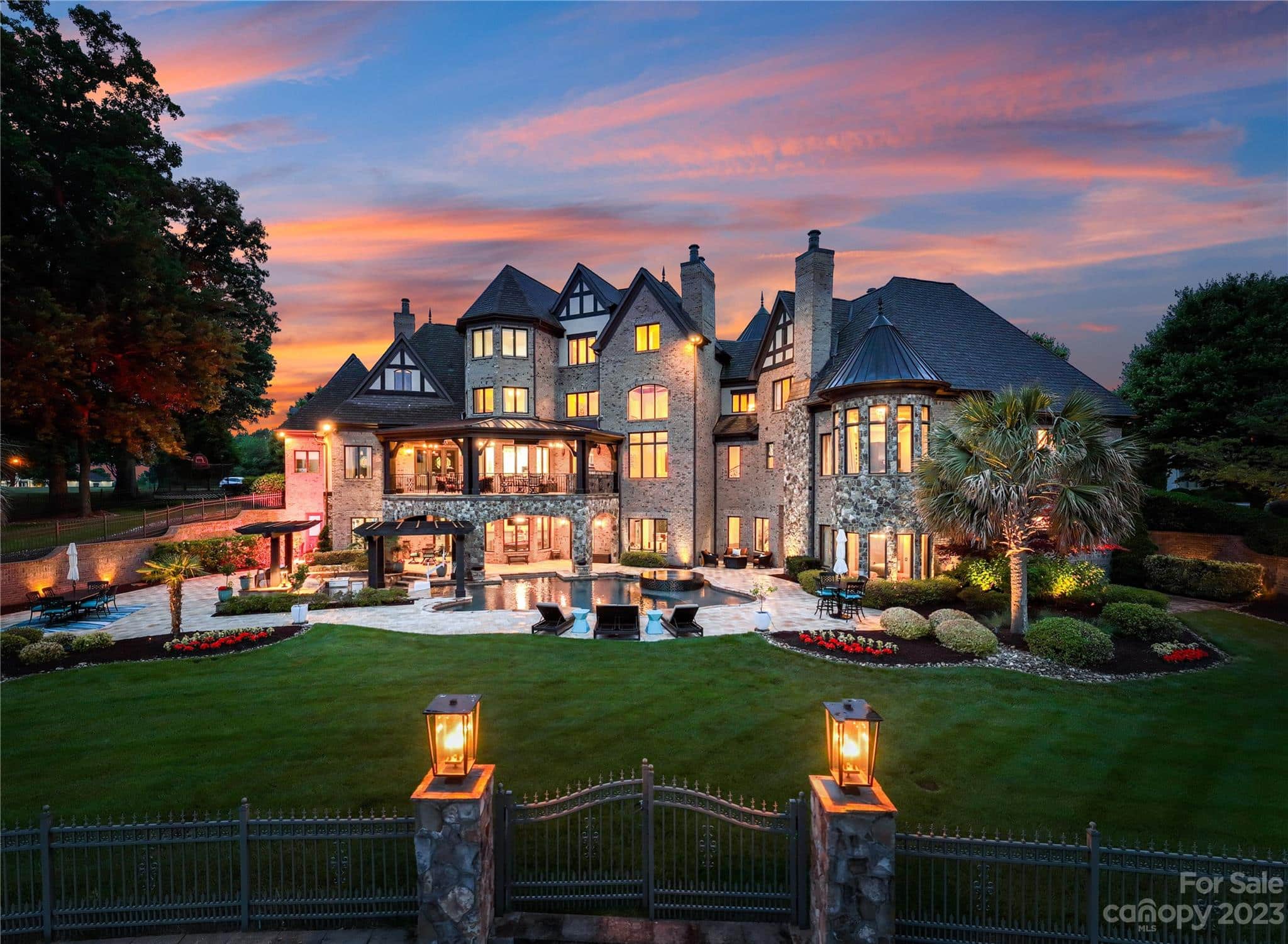 NASCAR’s Kyle Busch Lists Lake Norman Mansion for 13 Million