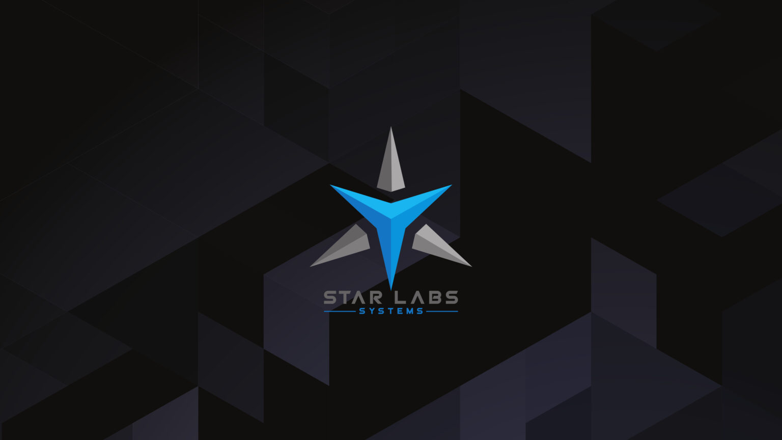 The Star Labs System’s logo on one of their official wallpapers