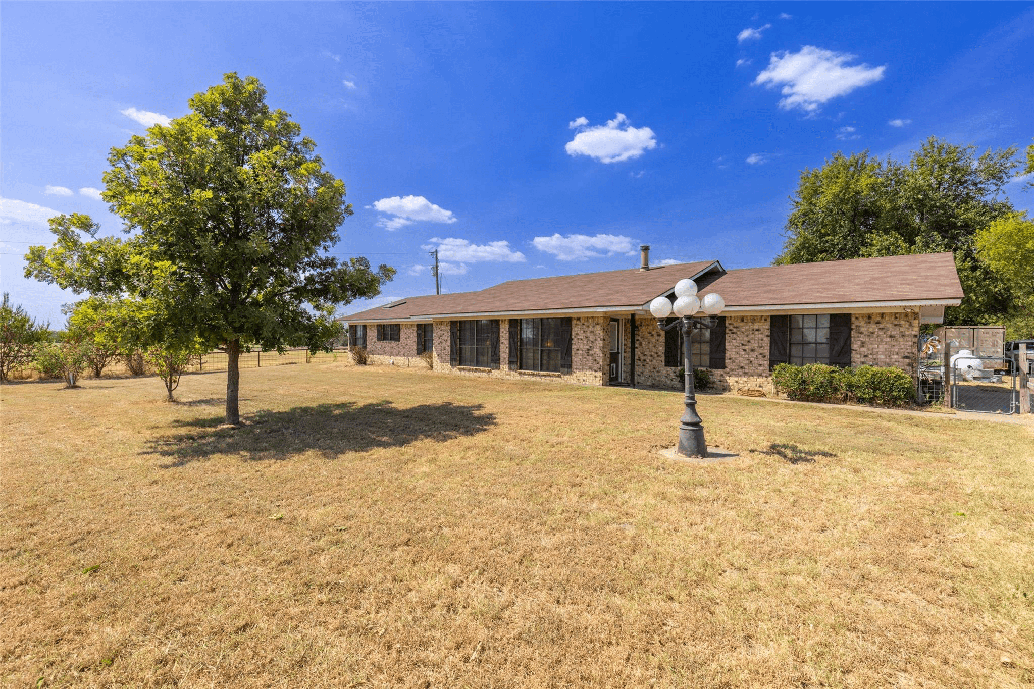Hopkins County Farm on 49 Acres with Brick House & Barn Just Arrived on