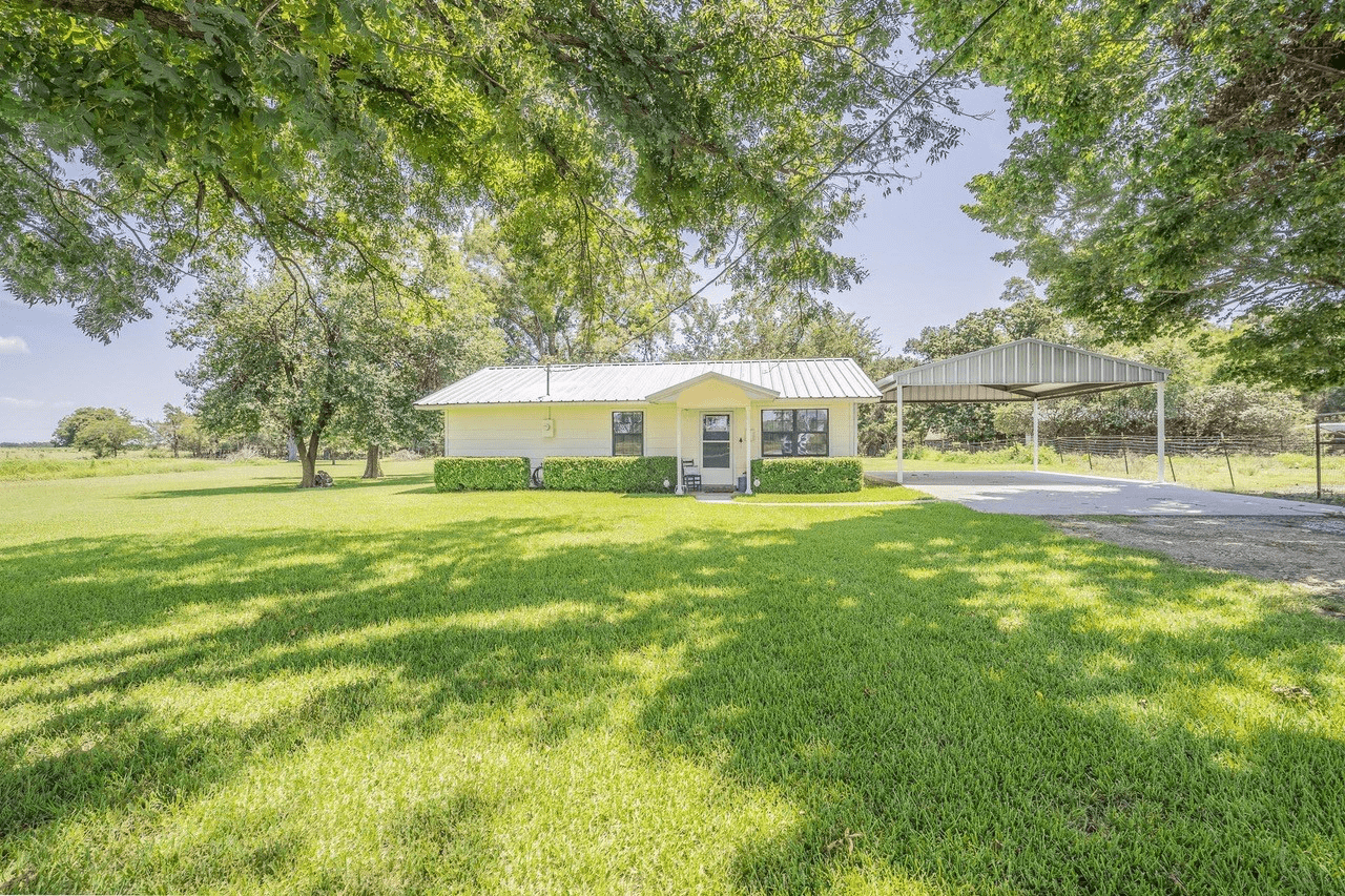 Idyllic 4.5 Acres with Country Cottage Just Hit the Market Front Porch News Texas
