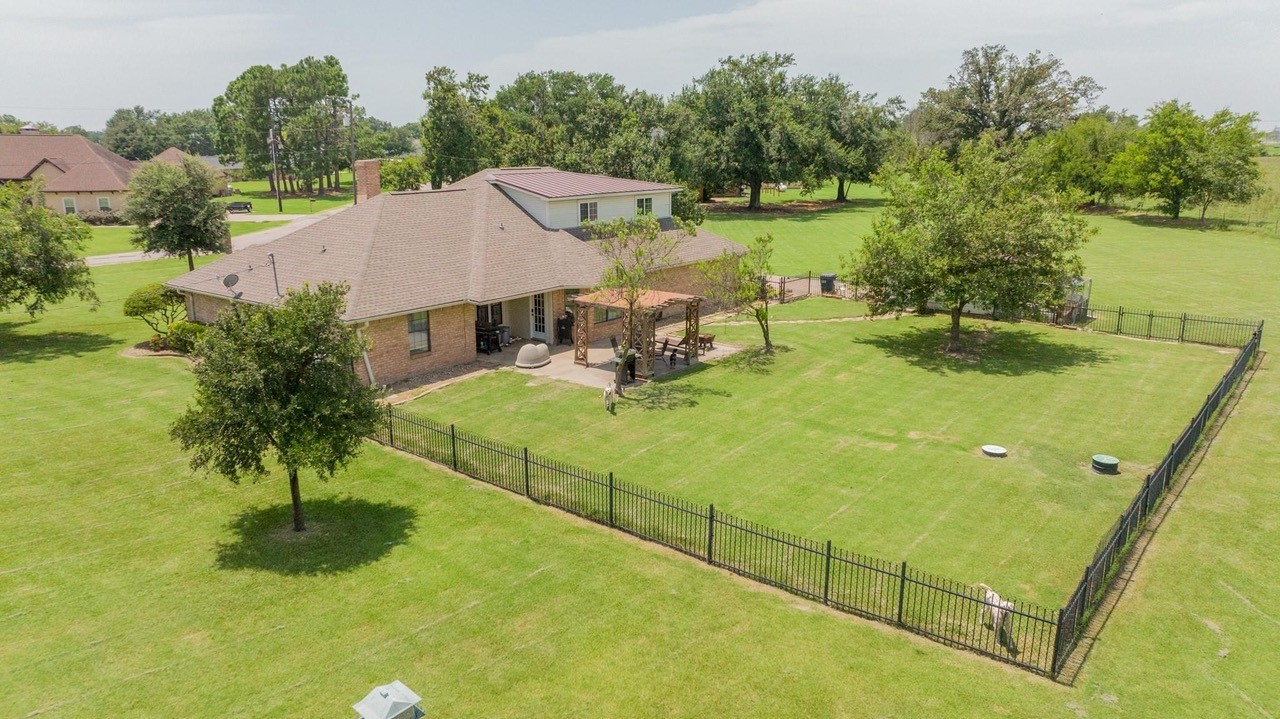 Appealing 4 Bedroom House with 2 Acres in Briarwood Subdivision Is Now Available Front Porch