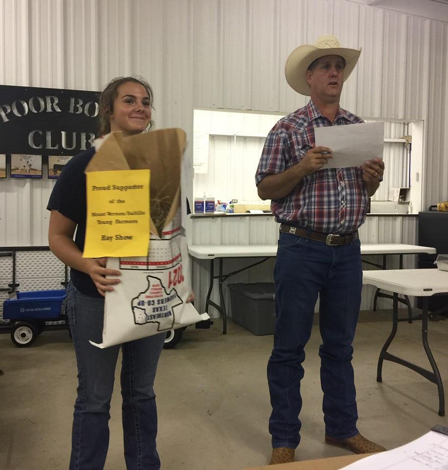 Saltillo/ Mt. Vernon Young Farmers see successful hay show Front