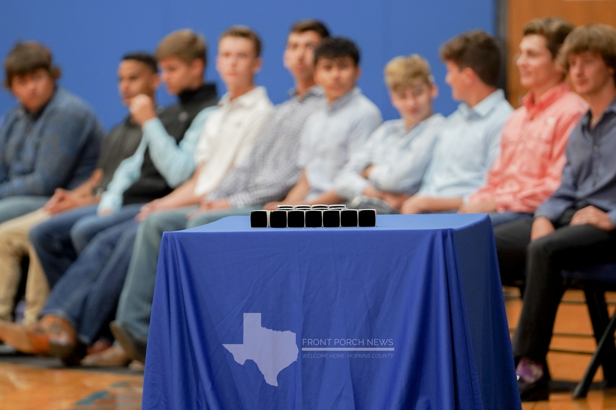 2023 Saltillo ISD cross country ring ceremony Front Porch News Texas