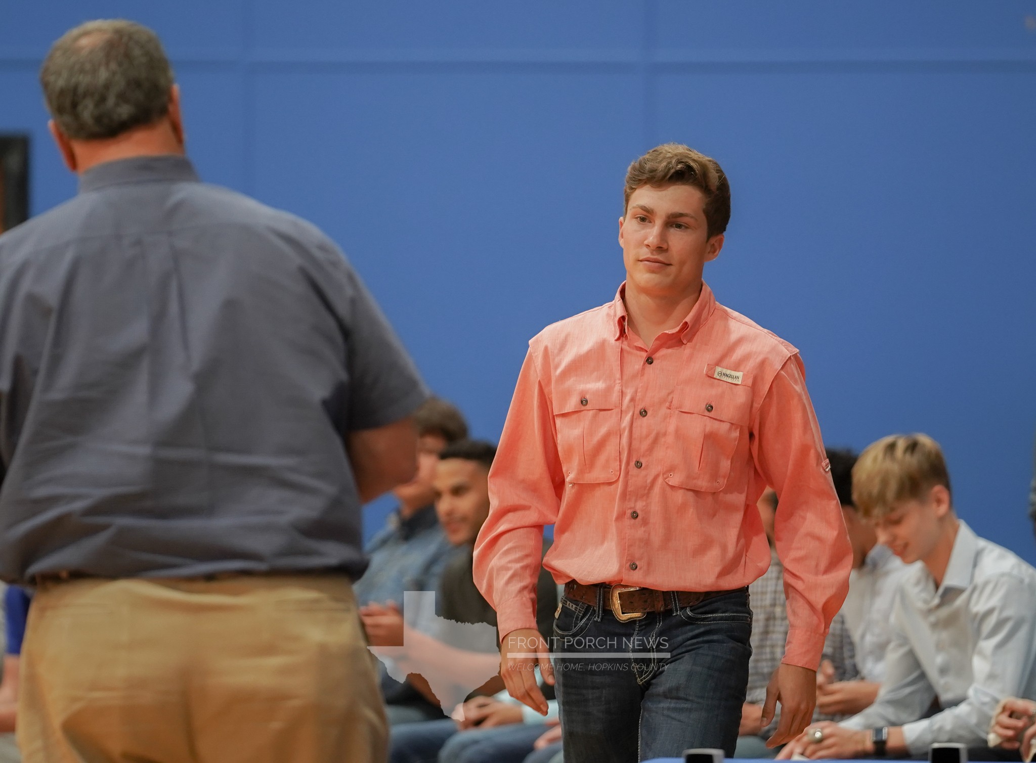 2023 Saltillo ISD cross country ring ceremony Front Porch News Texas
