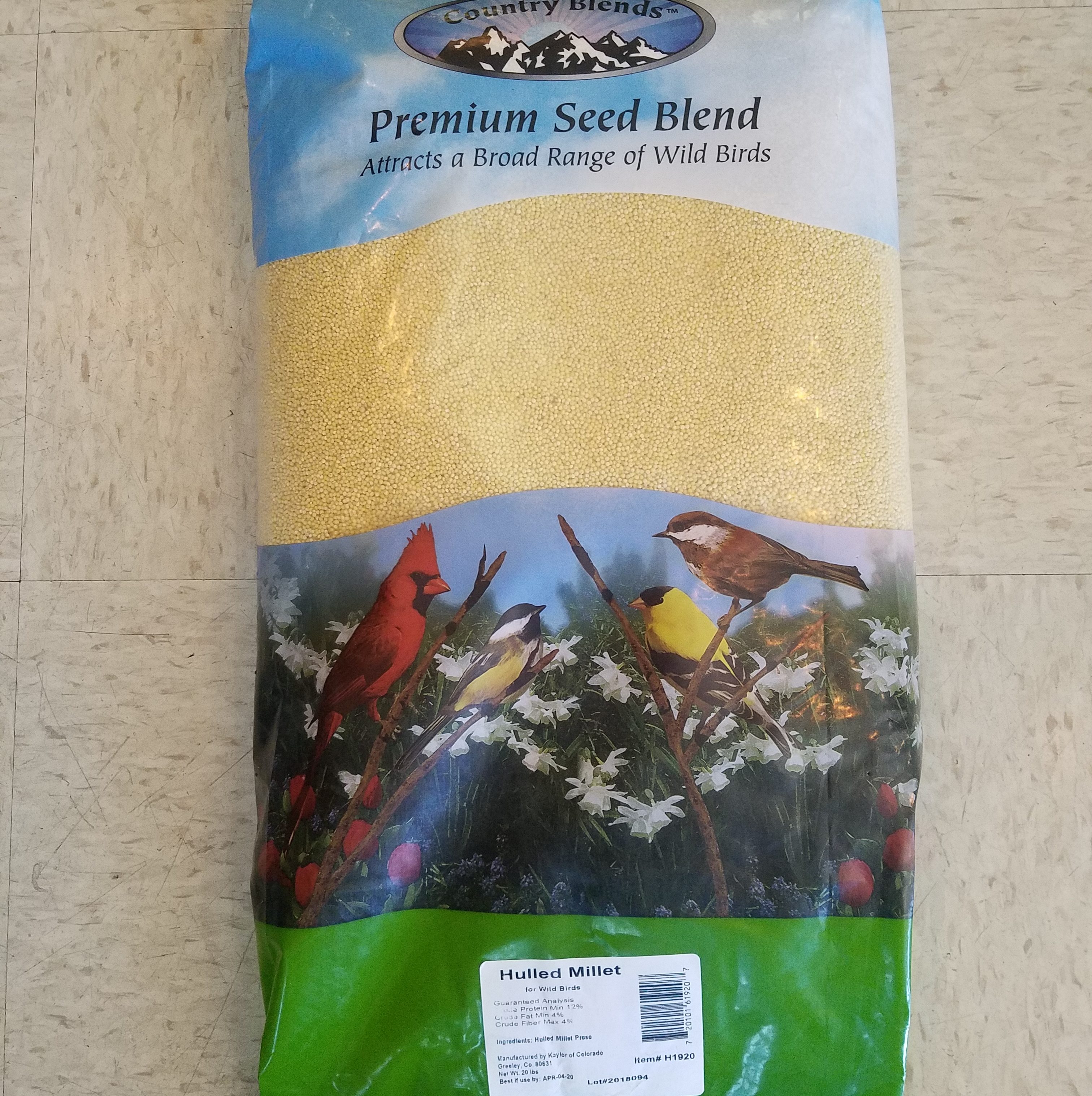 Hulled Millet Front Range Birding Company