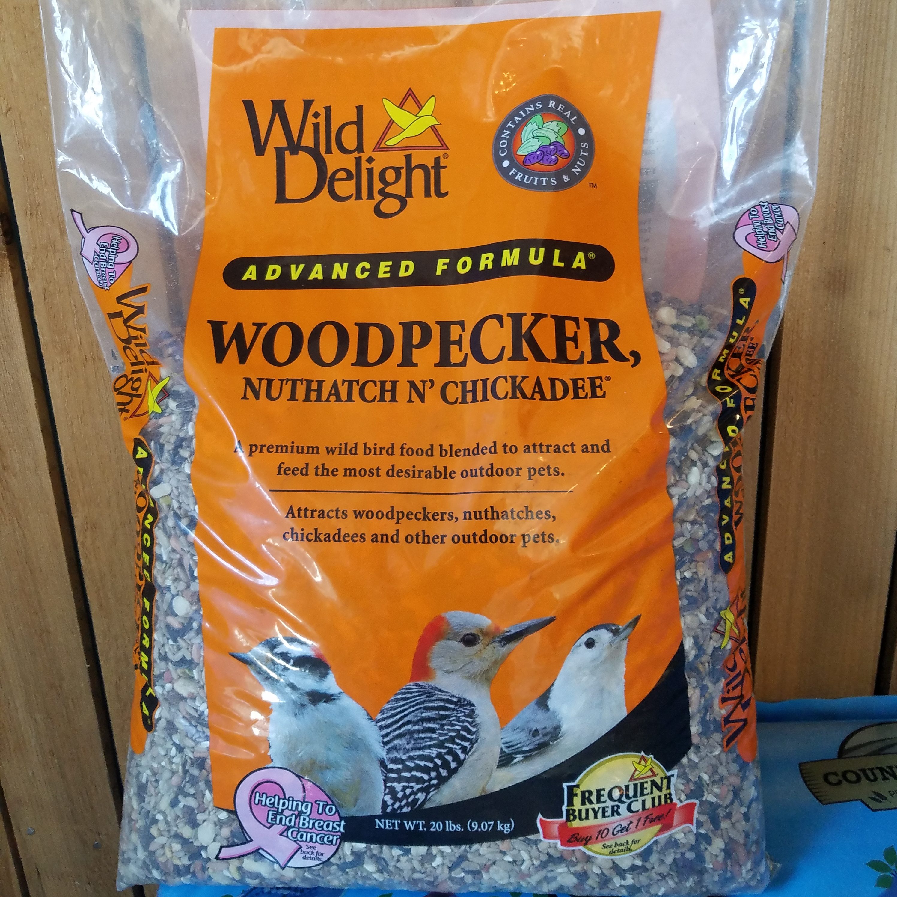 Woodpecker Food 20 Wild Deligh Front Range Birding Company